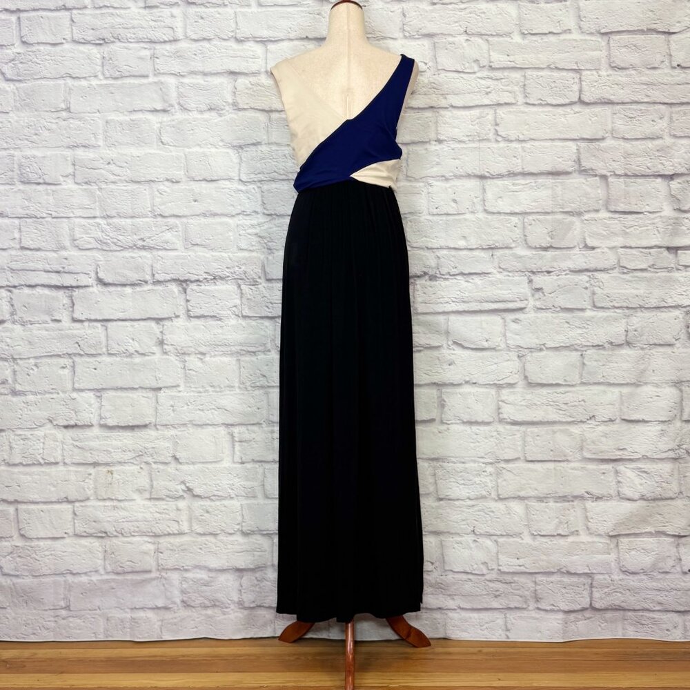 Anthropologie Maeve Elysian Colorblock Jersey Knit Maxi Dess - Picture 2 of 4